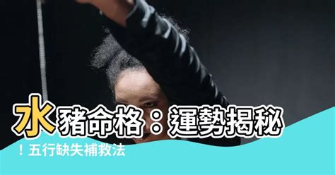 水豬命格|【水豬命格】水命豬五行缺什麼 